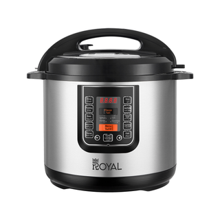 Electric Pressure Cooker Multi Functional 12in1 Capacity: 10 Liter RA-PC1039 Black & Silver